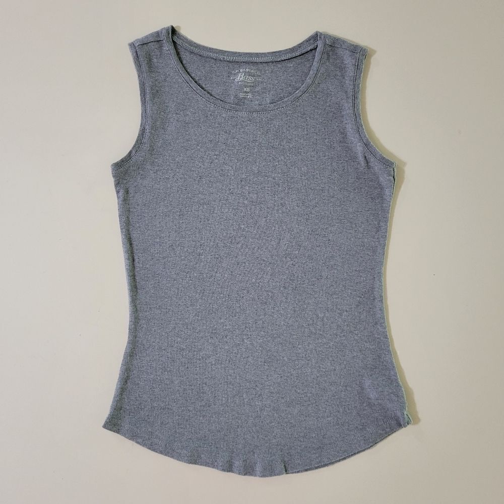 G.H. Bass Women's Gray Tank Top